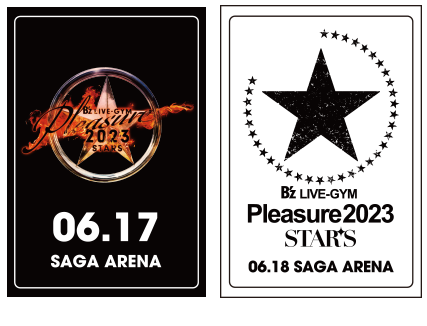 B'z グッズ】35周年ツアー「B'z LIVE-GYM Pleasure 2023 -STARS
