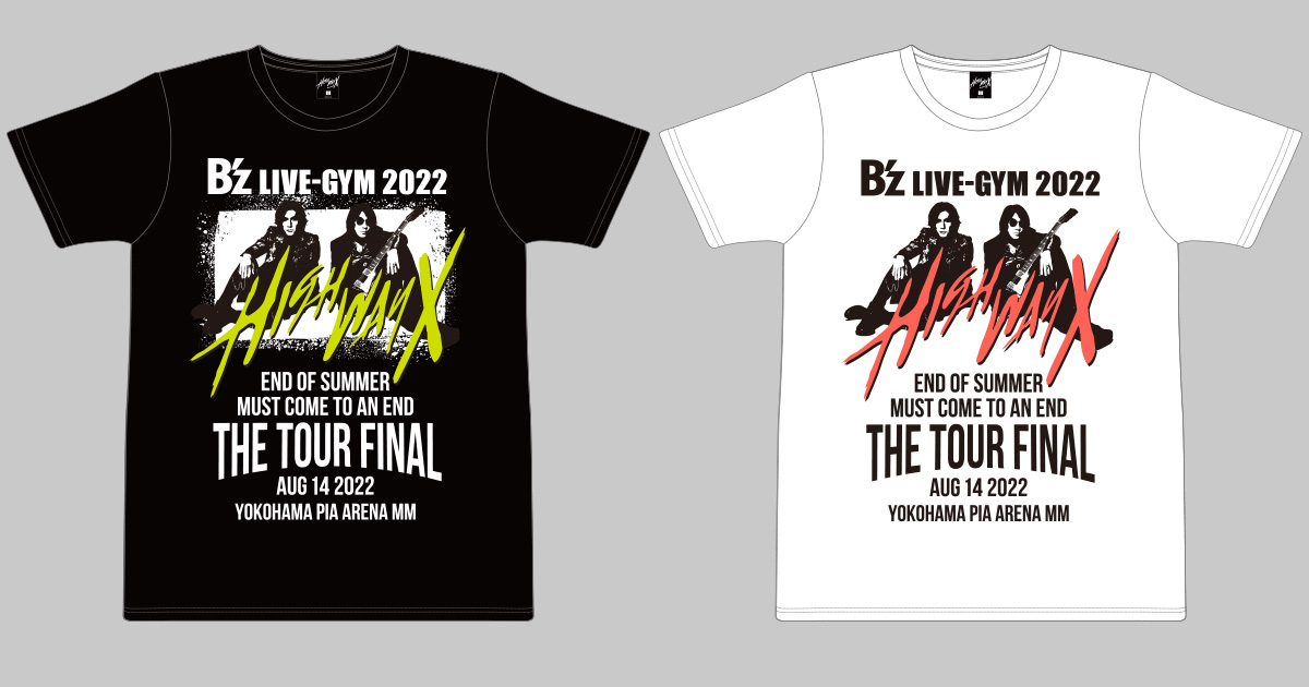 B'z LIVE-GYM Final Pleasure Crew Tシャツ - ミュージシャン