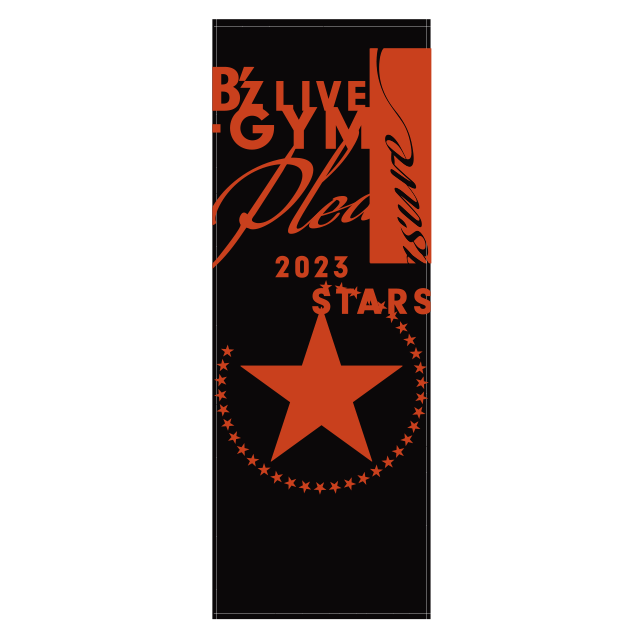 B'z LIVE-GYM Pleasure 2023 STARS タオル 中古 - 通販 - gofukuyasan.com