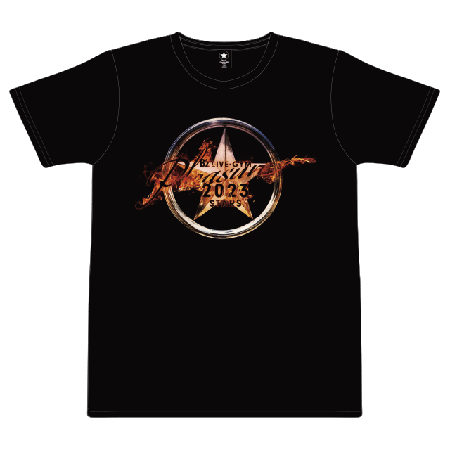 B'z LIVE-GYM Pleasure 2023 -STARS-｜GOODS（ツアーTシャツ ブラック ）