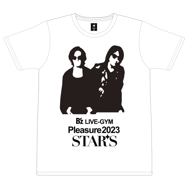 B'z LIVE-GYM Pleasure 2023 STARS Tシャツ　XL