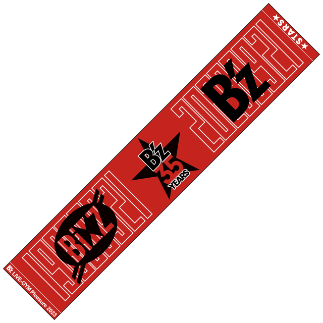 B'z LIVE-GYM Pleasure 2023 -STARS-｜GOODS（マフラータオル