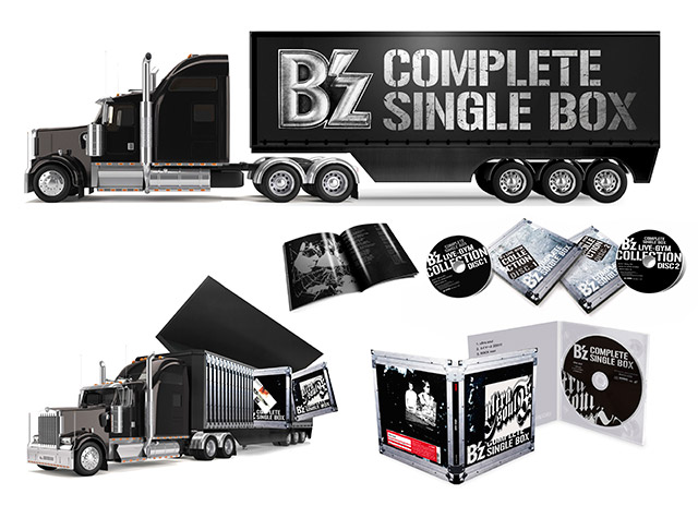 本・音楽・ゲームB’z COMPLETE SINGLE BOX