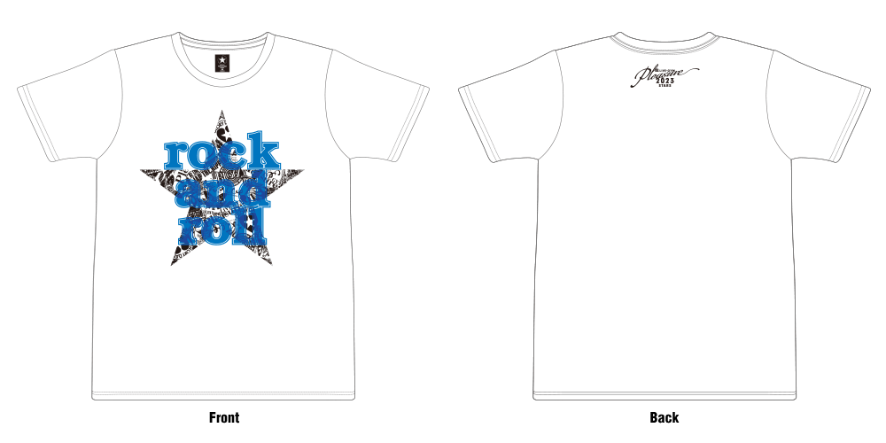 B´z☆ツアー Tシャツ 黒(L)＆タオル☆Pleasure2023 STARS-